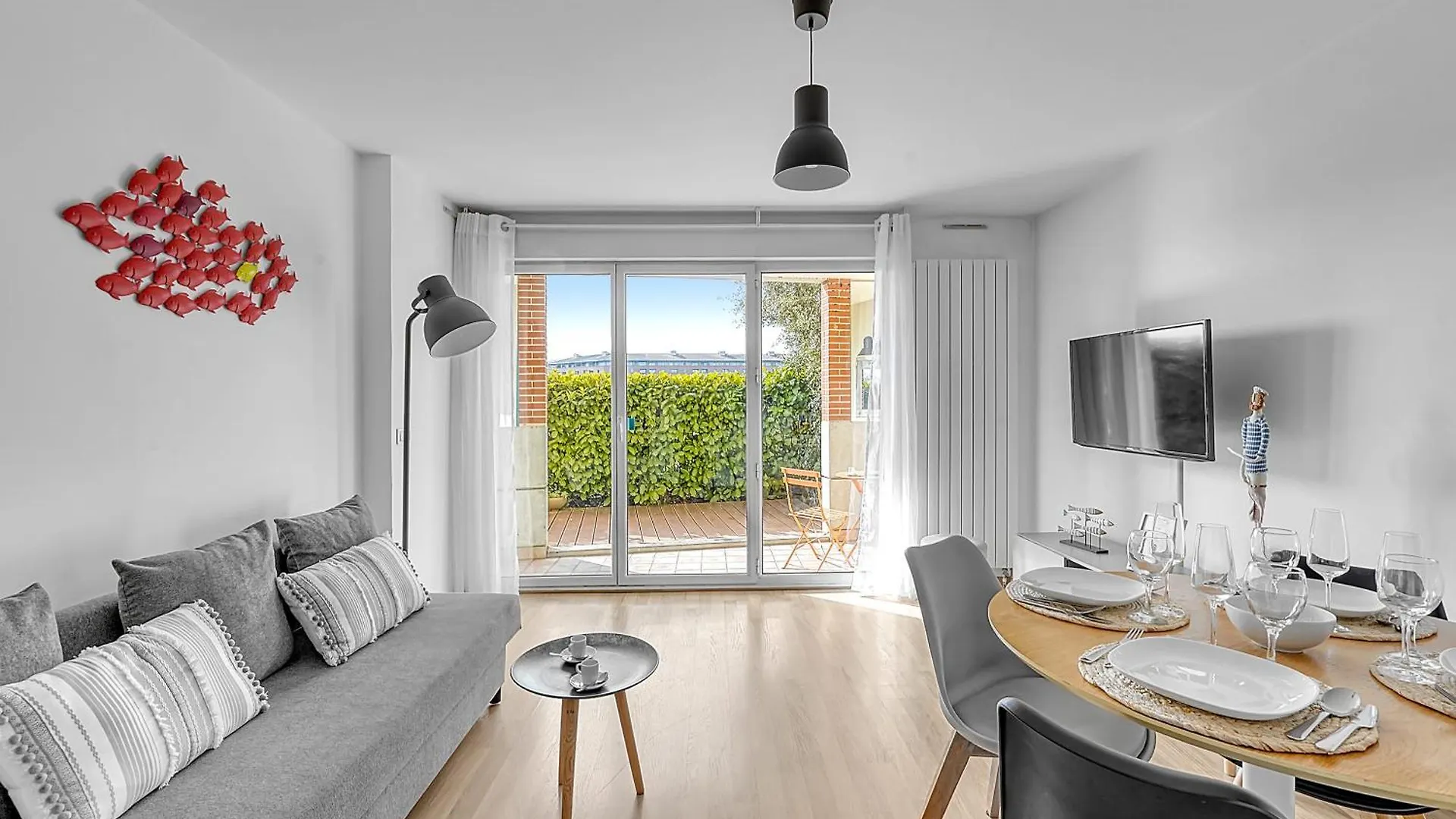 T2 Bord De Garonne Hypercentre Terrasse + Parking Apartamento Toulouse